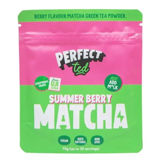 Perfect Ted Matcha Powder Summer Berry 75 Gm - view 1