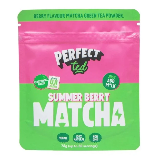 Perfect Ted Matcha Powder Summer Berry 75 Gm