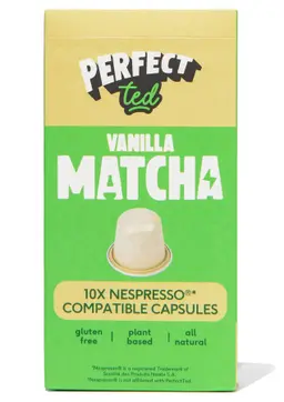 Perfect Ted Vanilla Matcha Nespresso Compatible 10 Capsules