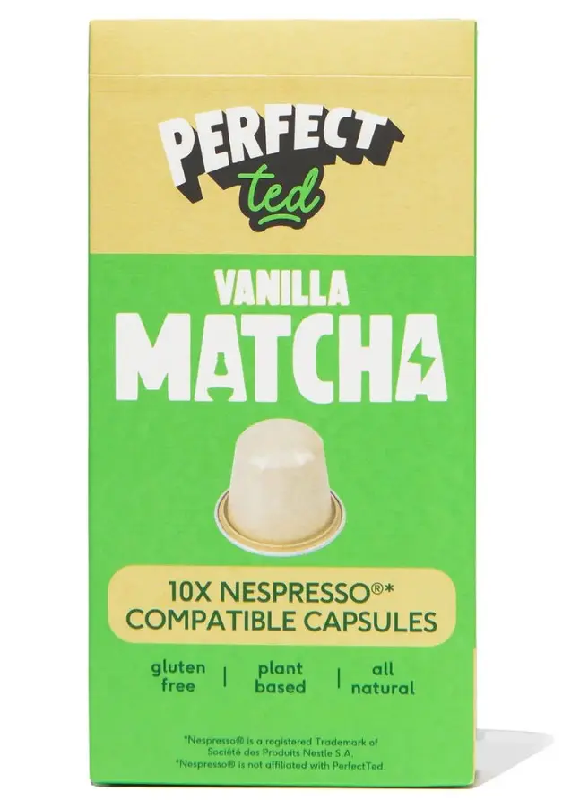 Perfect Ted Vanilla Matcha Nespresso Compatible 10 Capsules - view 1