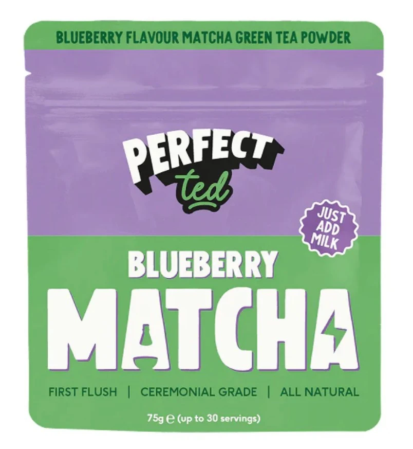 Perfect Ted Matcha Powder Blueberry 75 Gm