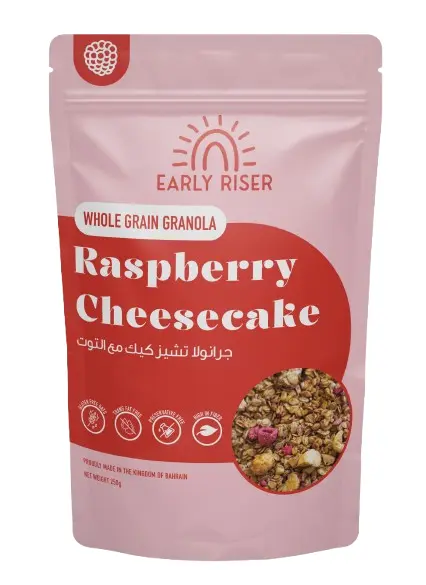 Early Riser Raspberry Cheesecake Granola 250 Gm - view 1