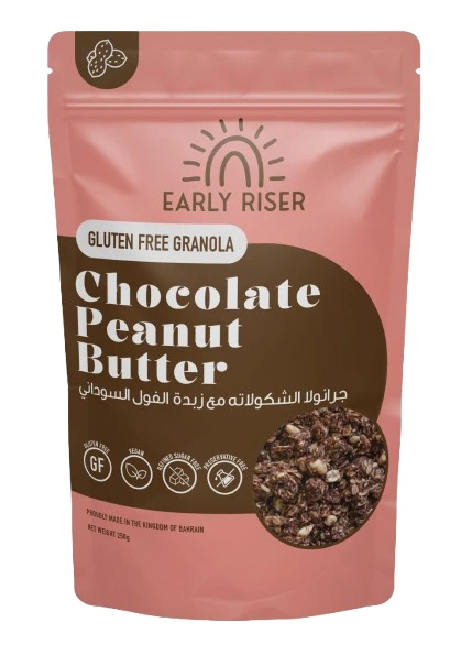 Early Riser Chocolate Peanut Butter Granola 250 Gm