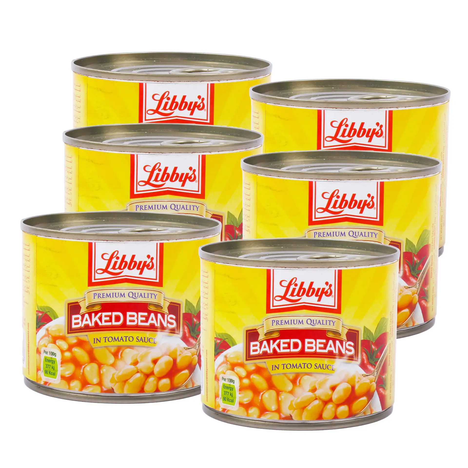 Libby's Baked Beans In Tomato Sauce 220GmX6 - view 1