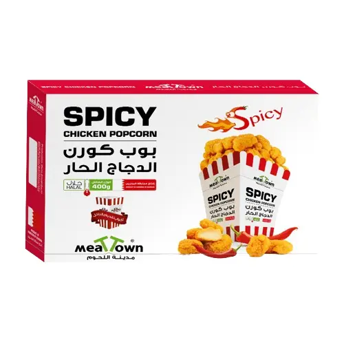 Meat Town Spicy Chicken Popcorn 400 Gm - view 1