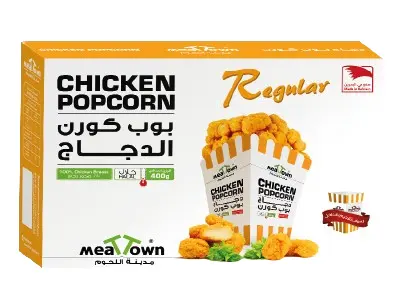 Meat Town Regular Chicken Popcorn 400 Gm - view 1