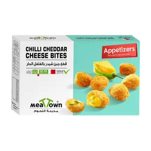 Meat Town Chilli Cheddar Cheese Bites 250 Gm - view 1
