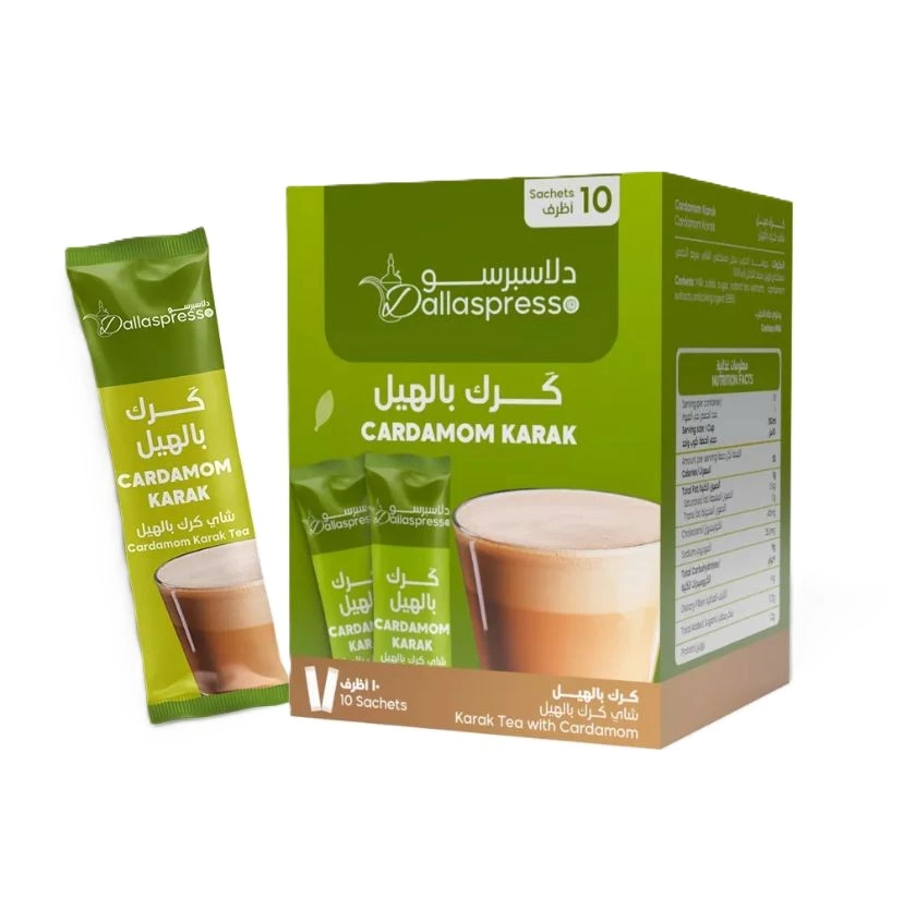 Dallaspresso Karak Tea With Cardamom 15Gmx10