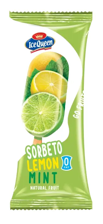 Ice Queen Sorbeto Lemon Mint 0% Fat Ice Cream Stick 100 Ml - view 1