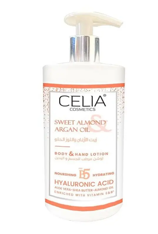 Celia Body & Hand Lotion Sweet Almon  Argan Oil 400 Ml - view 1