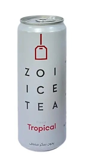 Zoi Ice Tea Tropical No Added Sugar 320 Ml - view 1