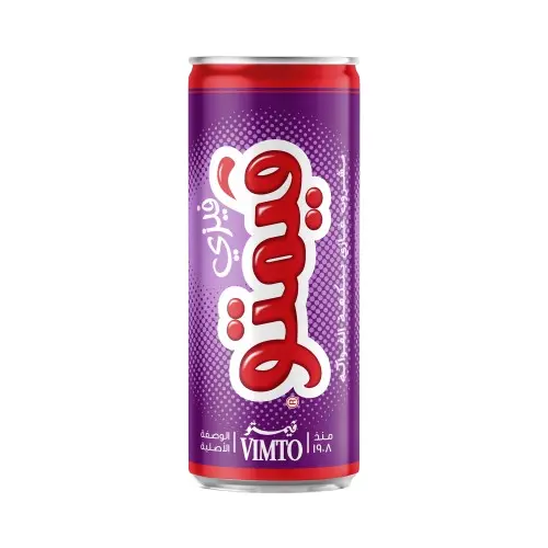 Vimto Fizzy Sparkling Fruit Flavoured Drink Can 250 Ml - view 2