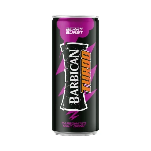 Barbican Turbo Berry Burst Non Alcoholic Carbonated Malt Drink 240 Ml