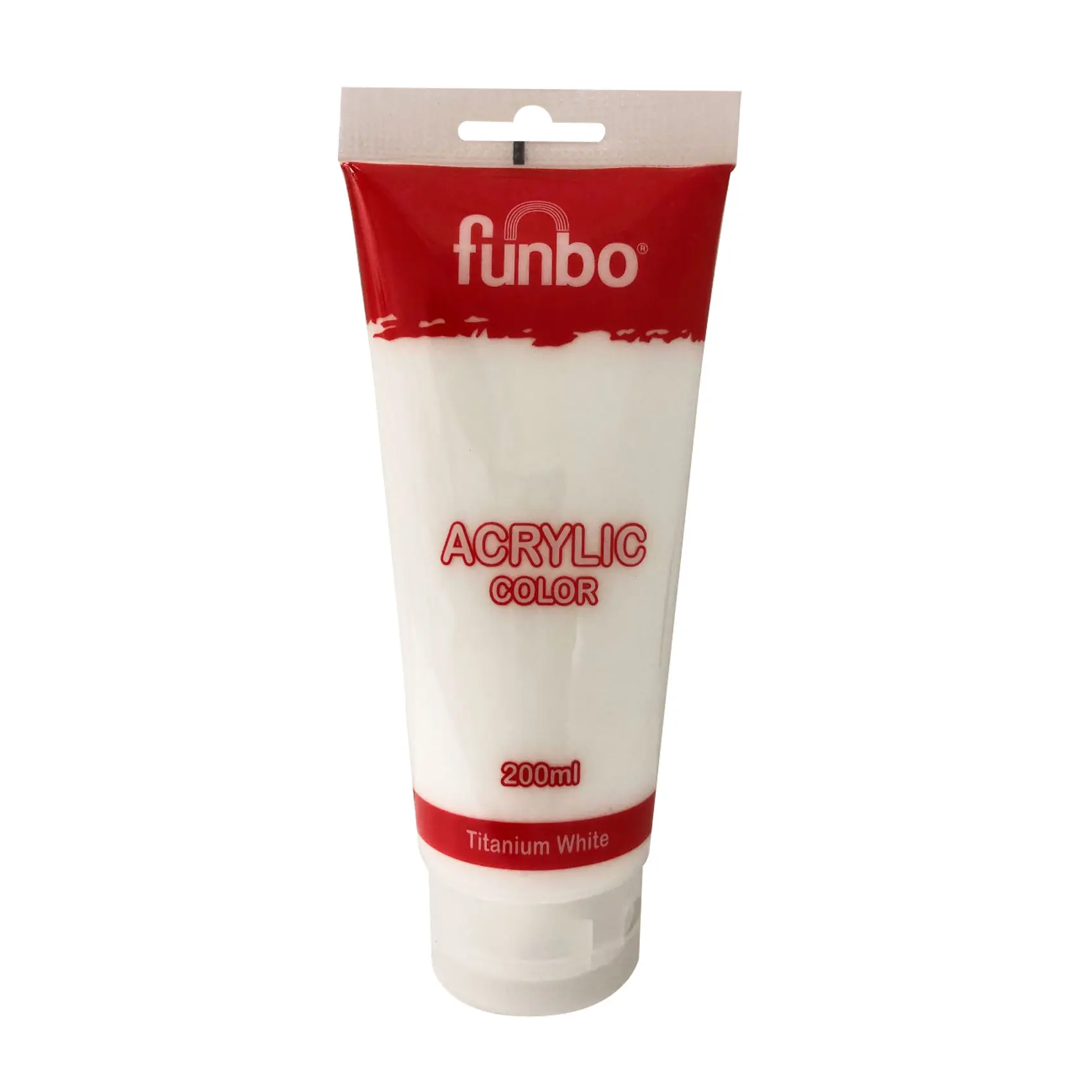 Funbo Acrylic Tube 200 Ml 44 Titanium White - view 1