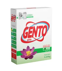 Gento Laundry Detergent Powder LF Flower 2.25 Kg