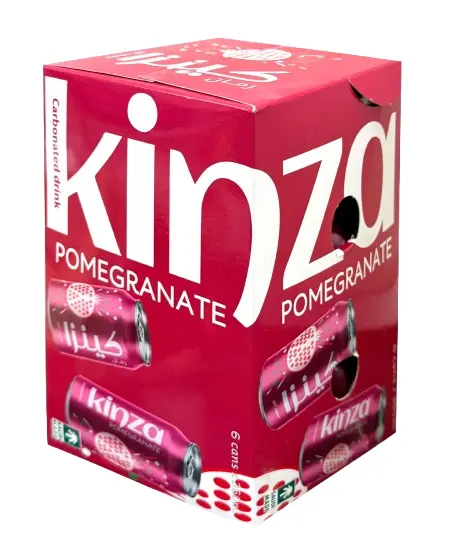Kinza Pomegranate Carbonated Drink 360MlX6 - view 1