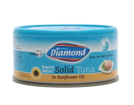 Diamond Solid White Meat Tuna In Sunflower Oil 170 Gm - view 1