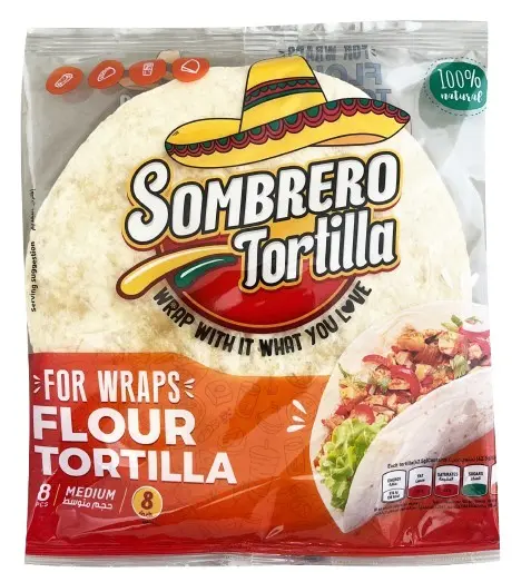 Sombrero Wheat Flour Tortilla Medium 8 Inches 340 Gm - view 1