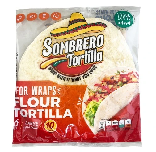 Sombrero Wheat Flour Tortilla Large 10 Inches 360 Gm