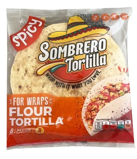 Sombrero Spicy Tortilla Medium 8 Inches 340 Gm - view 1