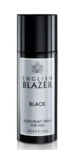 English Blazer Black Deodorant Spray 150 Ml