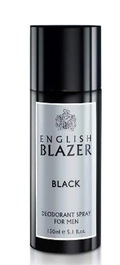 English Blazer Black Deodorant Spray 150 Ml