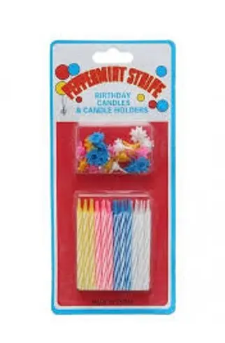 Falcon Birthday Candle 10 Pieces - view 1