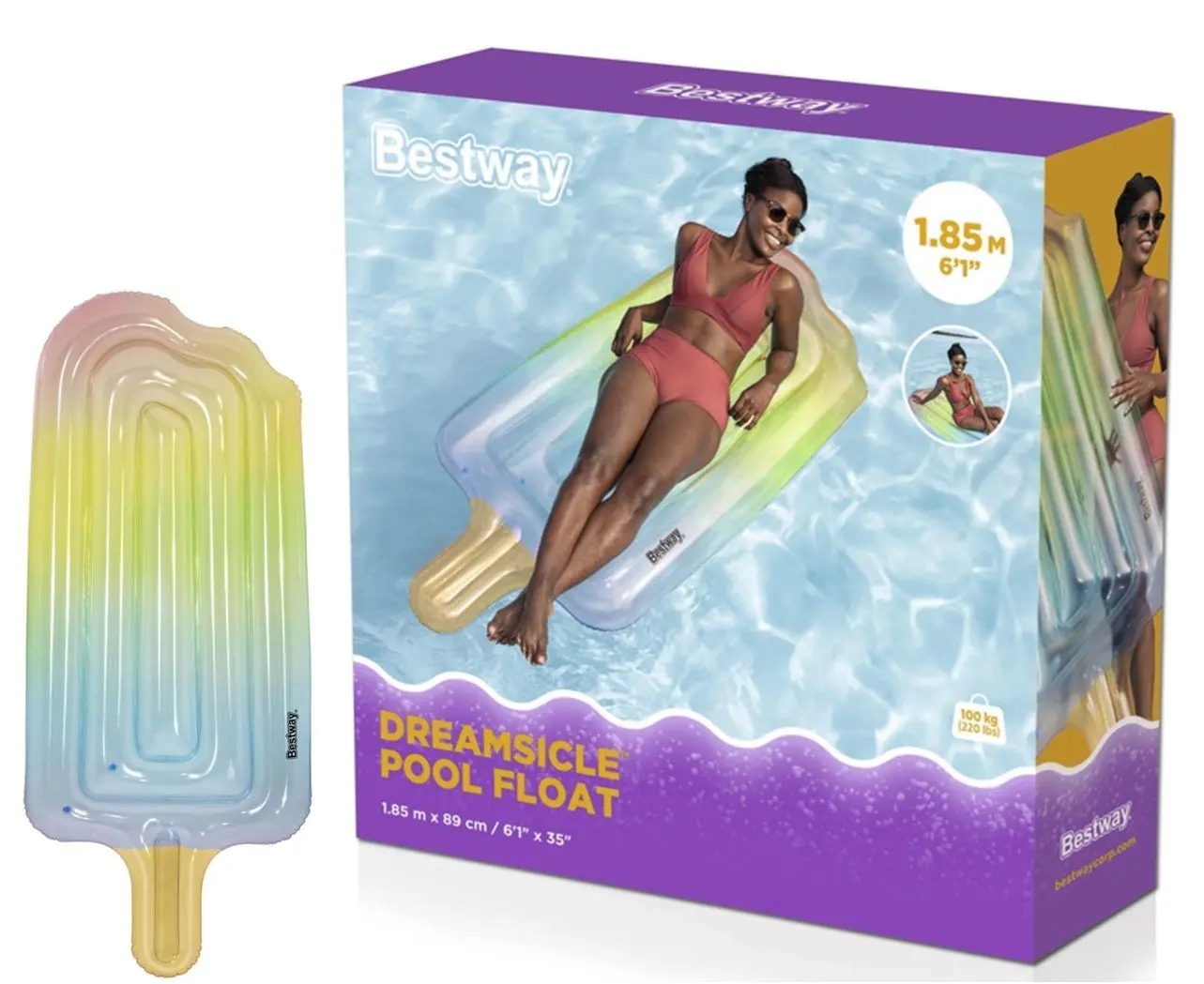 Bestway Lounge Dreamsicle 185Mx89 - view 1