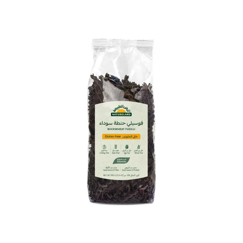 Natureland Organic Buckwheat Fusilli 500 Gm - view 1