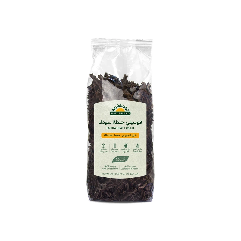 Natureland Organic Buckwheat Fusilli 500 Gm