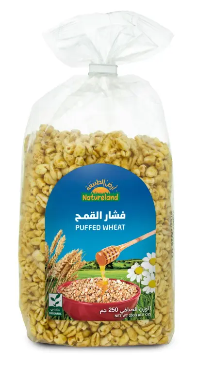 Natureland Organic Puffed Wheat 250 Gm - view 1