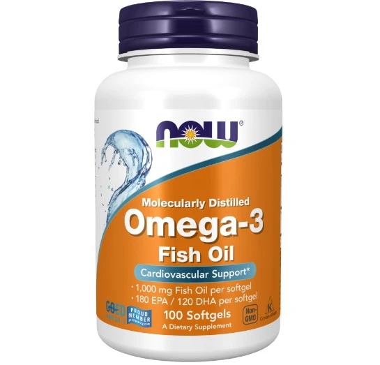 Now Omega 3 -1000Mg 100 Softgels