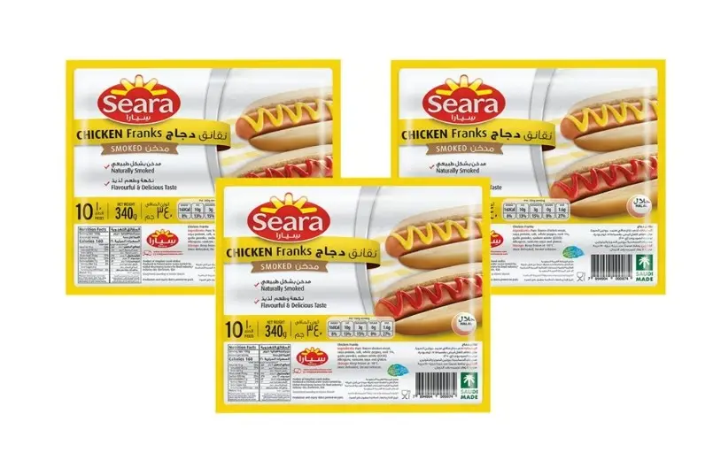 Seara Chicken Franks Smoked 340GmX3 - view 1
