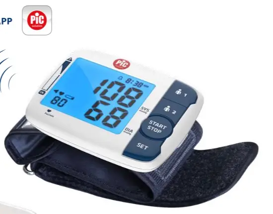 Pic Solution Blood Pressure Mobilerapidwrist Machine - view 1