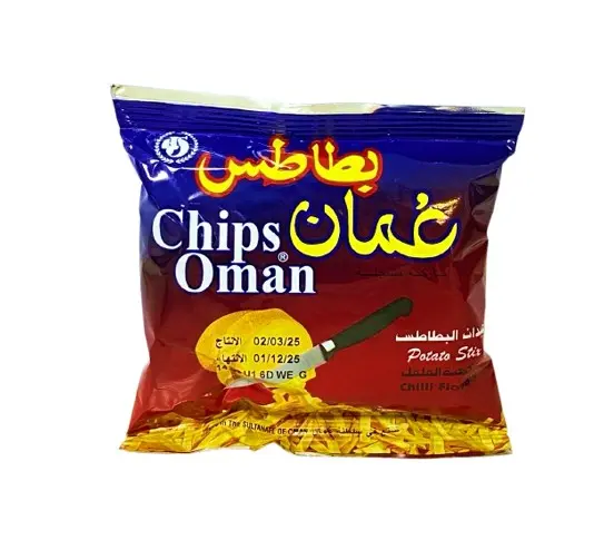 Oman Chips Potato stix Chilli 15 Gm - view 1
