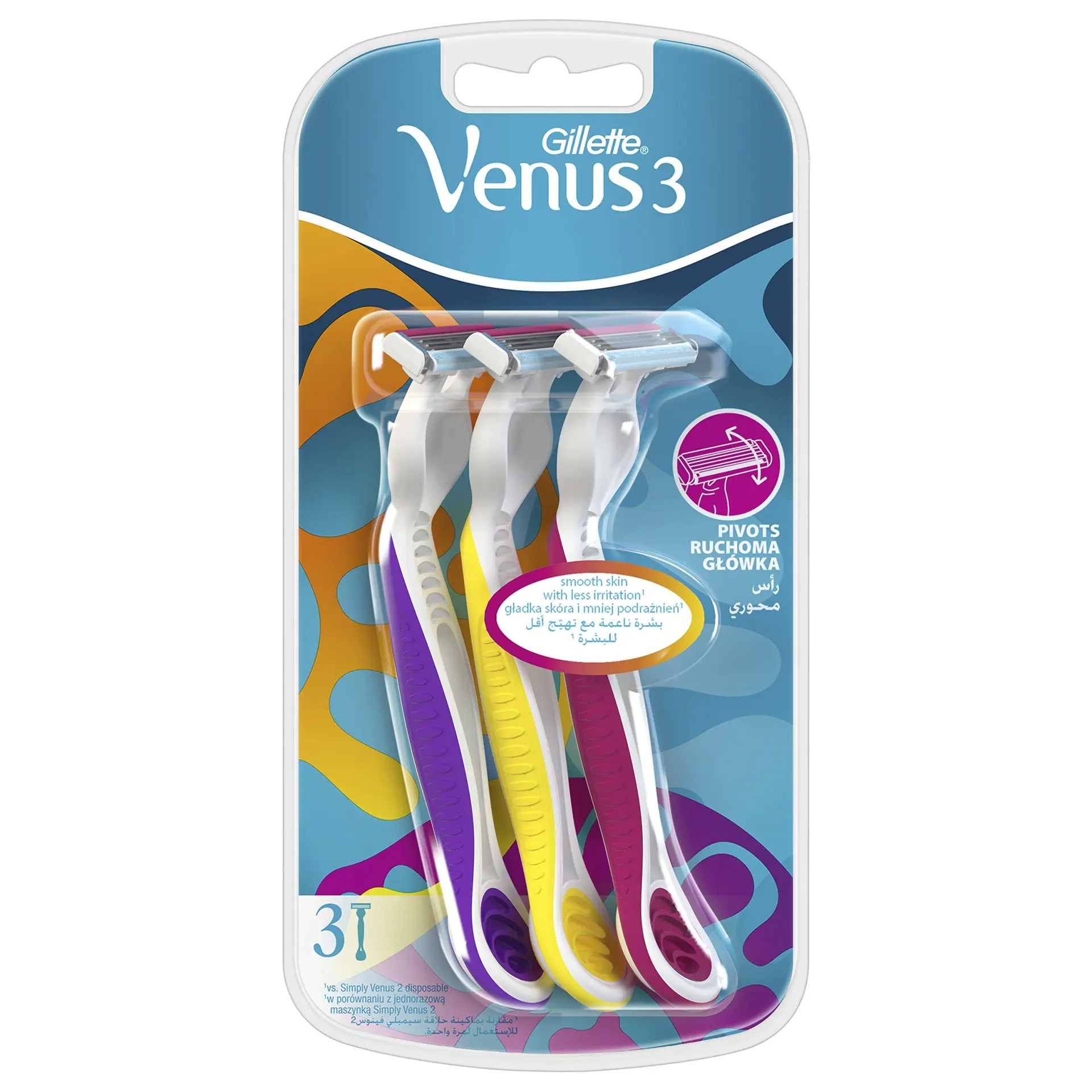 جيليت موس حلاقه نسائي سمبلي فينس بلس 3 حبة - view 3