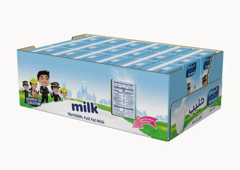 Almarai Full Fat Milk 18 pcs 150 ml - view 6