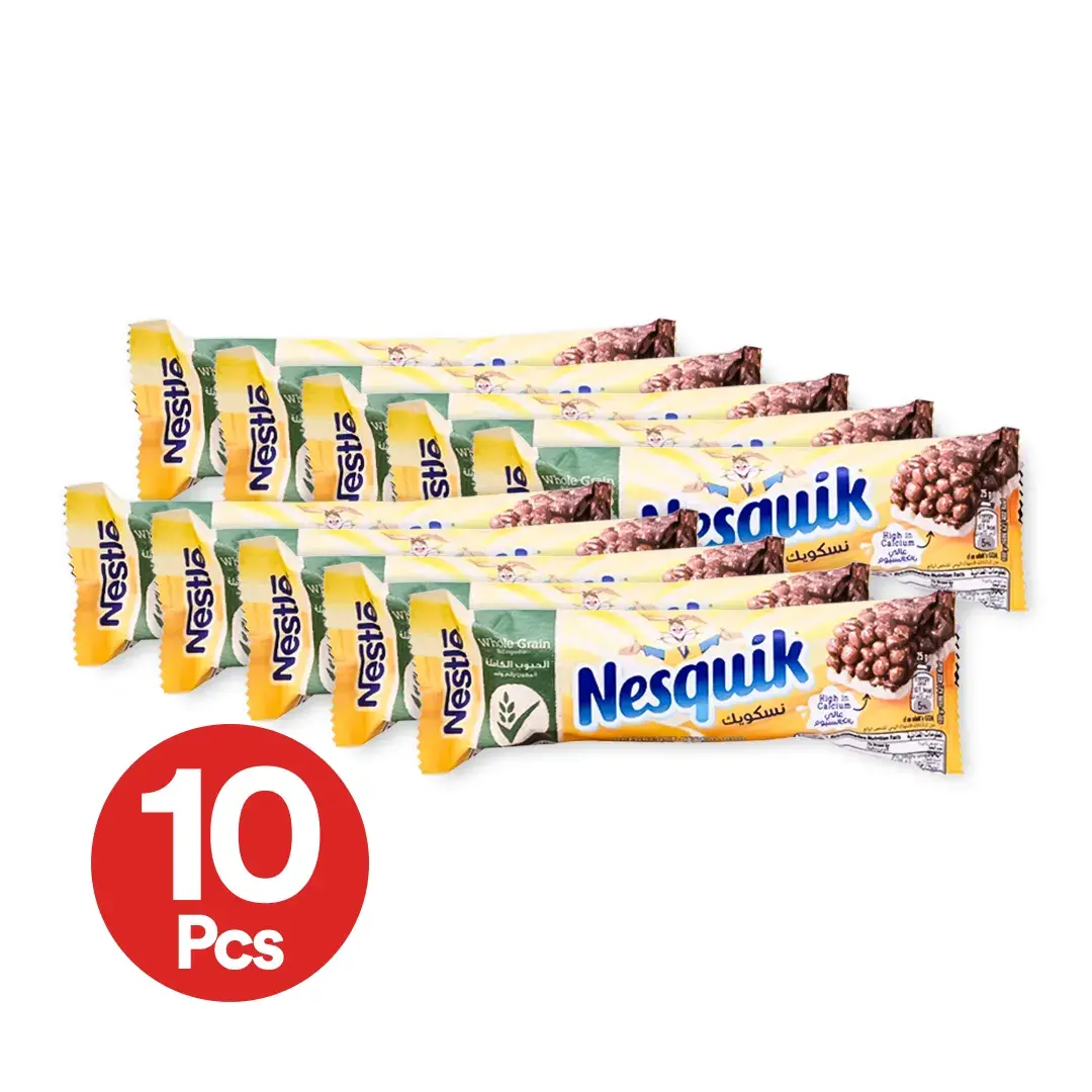 Nesquik Chocolate Cereal Bar 10 PCS 25 gm - view 1