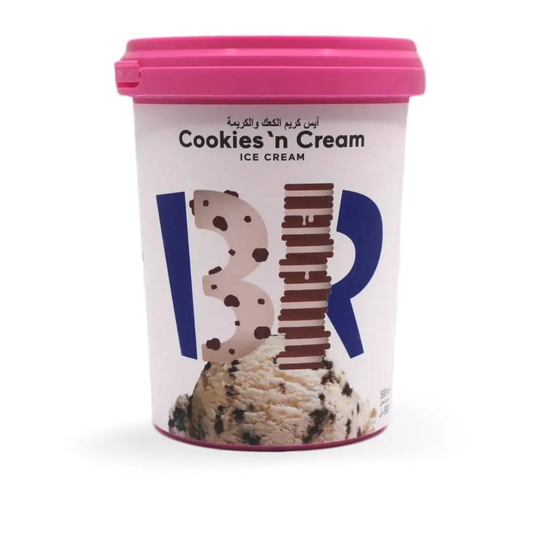 Baskin Robbins Cookies & Cream Ice Cream 1L - view 1