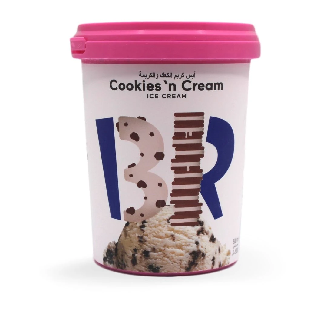 Baskin Robbins Cookies & Cream Ice Cream 1L