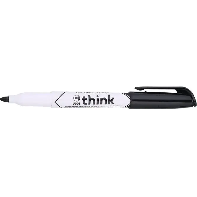 Deli Whiteboard Marker Black U006 - view 3
