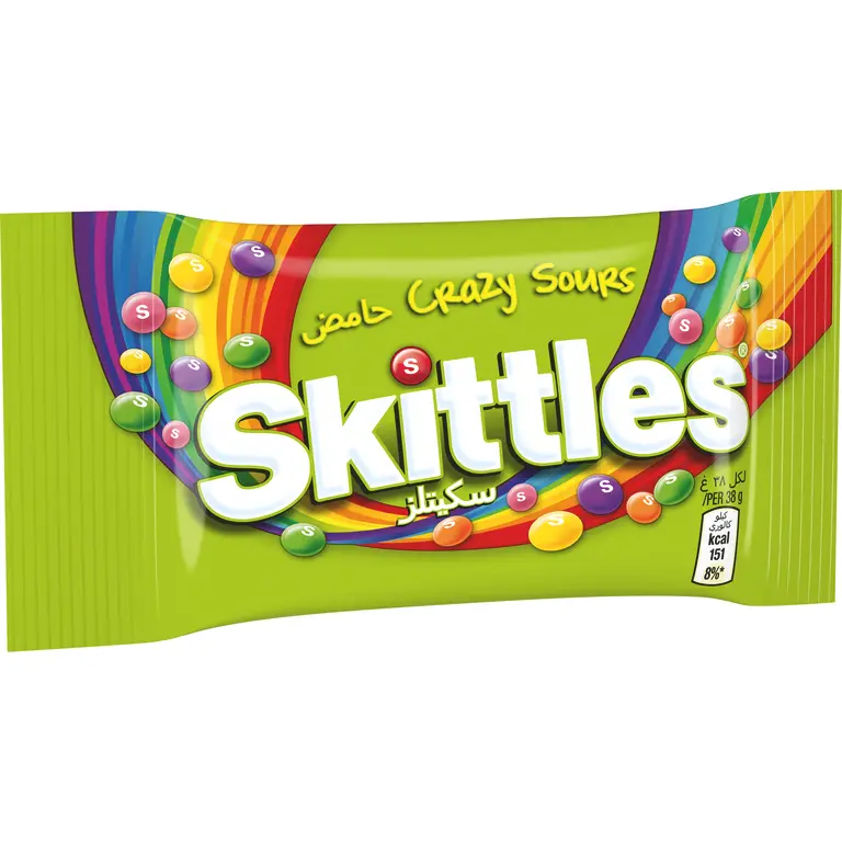 Skittles Sour Fruit Candy 38 gm - view 2