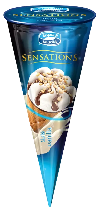 Saudia Sensations Ice Cream Vanilla 150 ml - view 1
