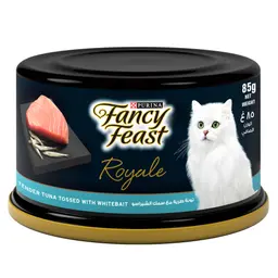 Fancy Feast Royale Wet Cat Food Tender Tuna Whitebait 85 gm