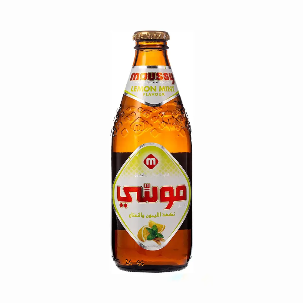 Moussy Malt Drink Lemon Mint Flavour 330 ml - view 4