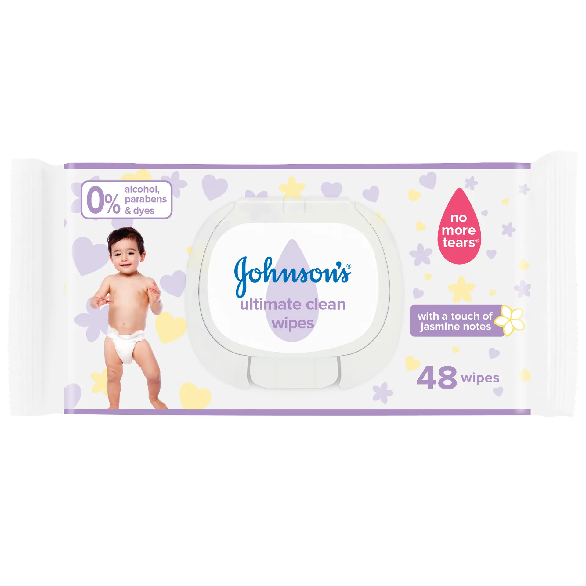 Johnson's Baby Wipes Ultimate Clean 48 Wipes  - view 3