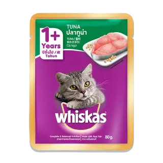 Whiskas Cat Food With Tuna (+1 Year) 80 gm - view 4