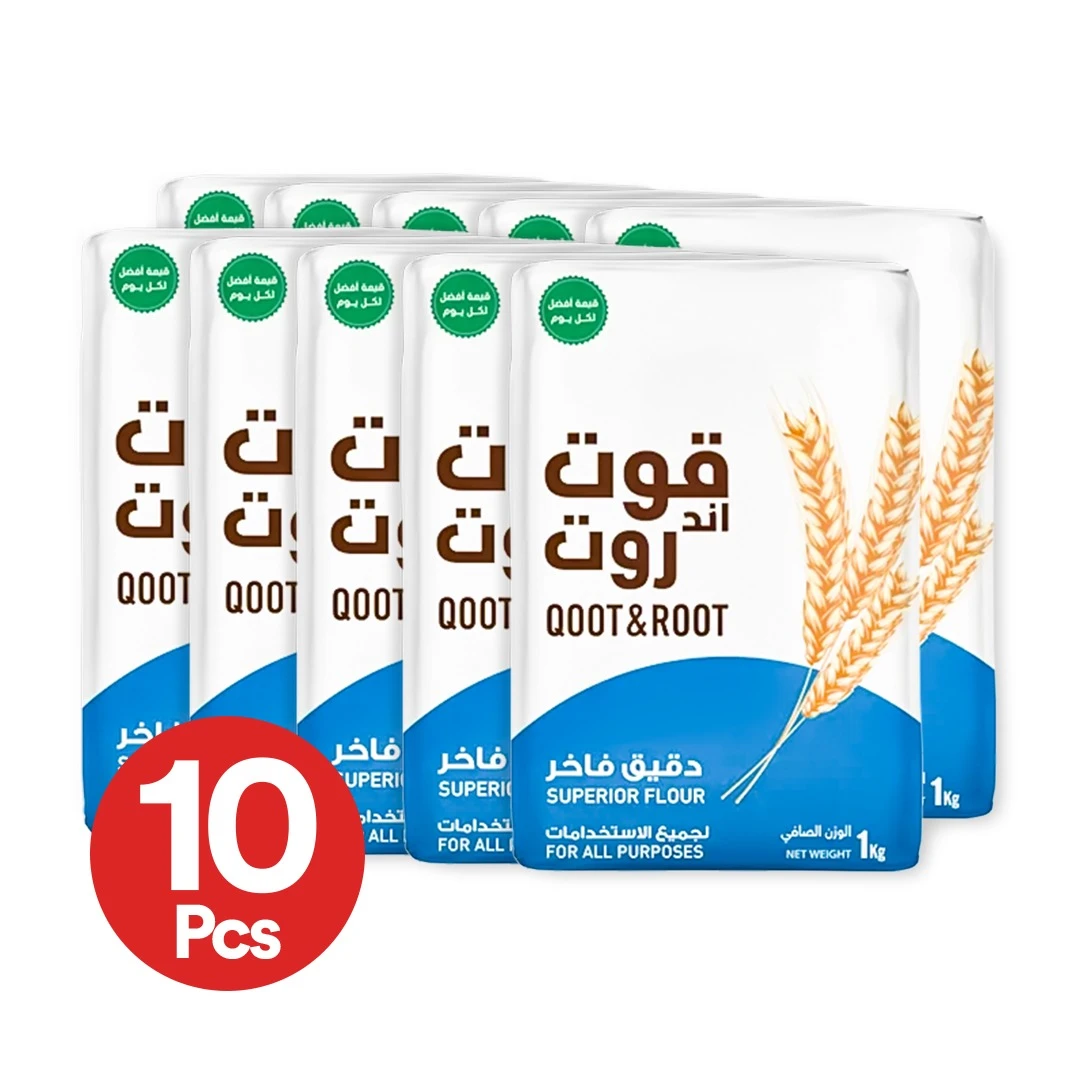 قوت اند روت دقيق فاخر  10 حبات  1كجم