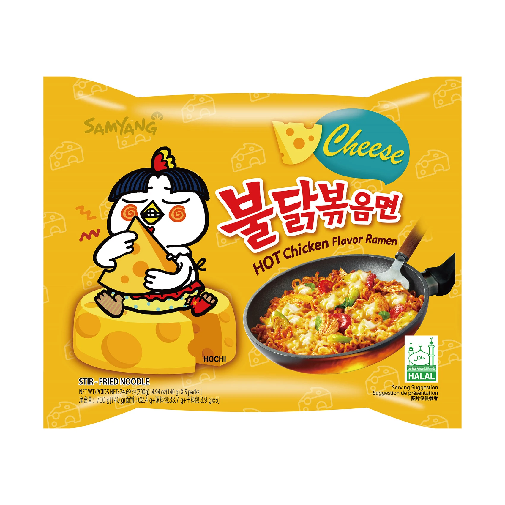 Samyang Noodles Buldak Ramen Cheese 140 gm