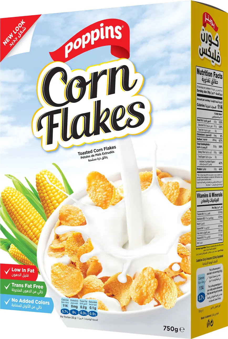 Poppins Corn Flakes 750 gm - view 1